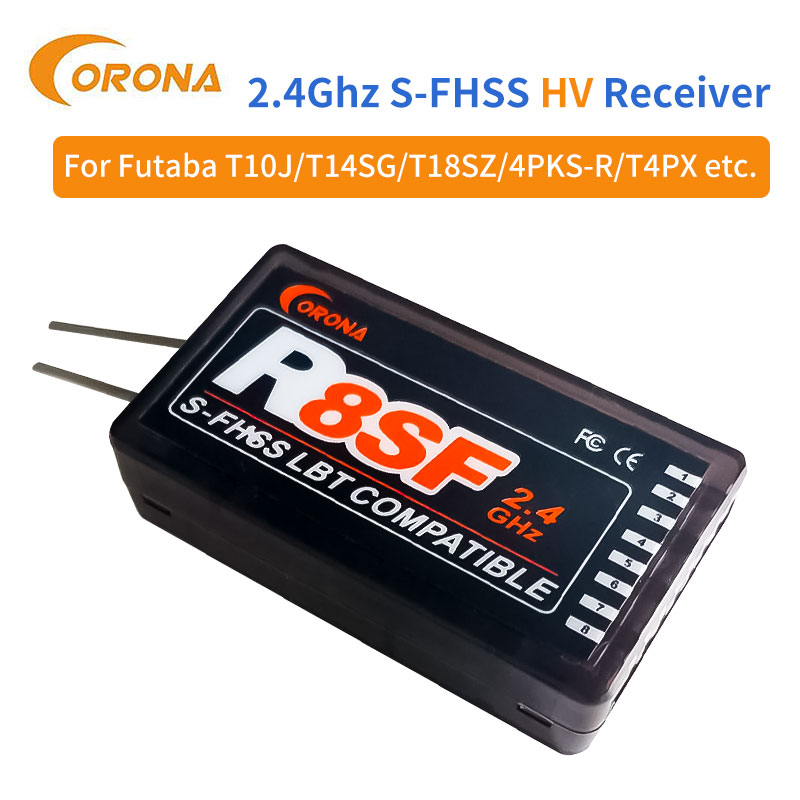 Receiver Sbus 8Ch - جهاز استقبال كورونا R8SF 8CH 2.4GHz