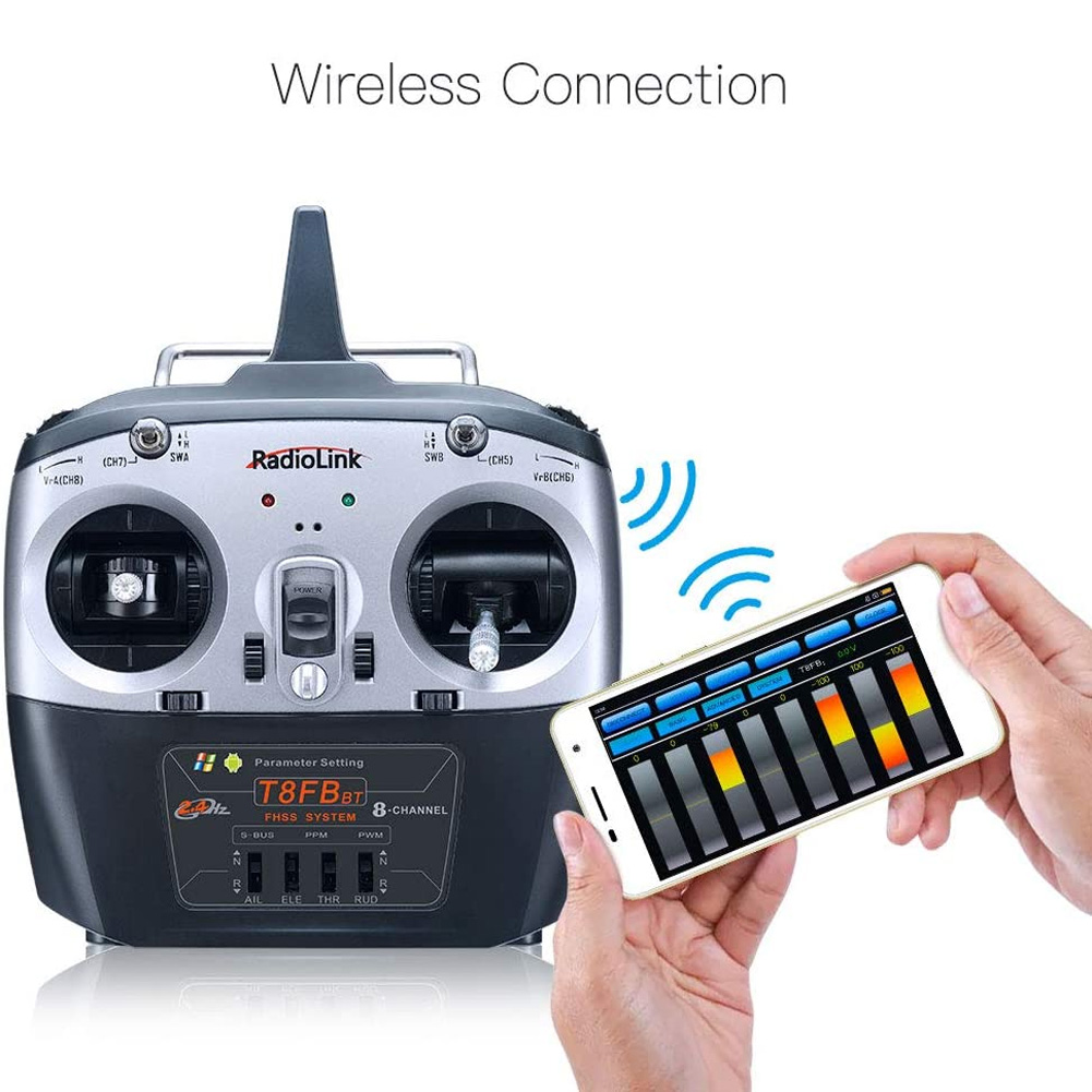 جهاز إرسال Radiolink T8FB V2 8 - مراجعة Receiver Sbus 8Ch وسعره
