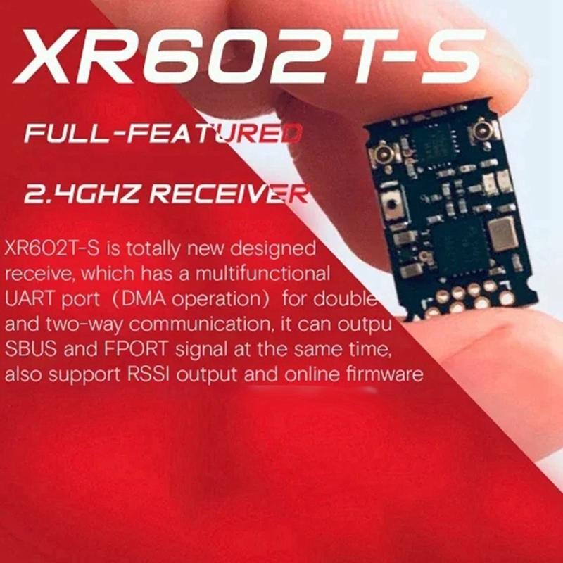 جهاز استقبال صغير XR602T-S 2.4 - مراجعة Receiver Sbus 8Ch وسعره