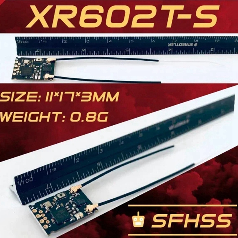 جهاز استقبال صغير XR602T-S 2.4 - مراجعة Receiver Sbus 8Ch وسعره