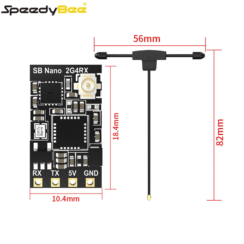 وحدة استقبال SpeedyBee Nano EL - مراجعة Rc Plane Hobby Zone وسعره