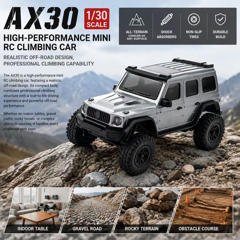 AX30 سيارة تحكم عن بعد بمقياس  - مراجعة Rc Hobby Toucan وسعره